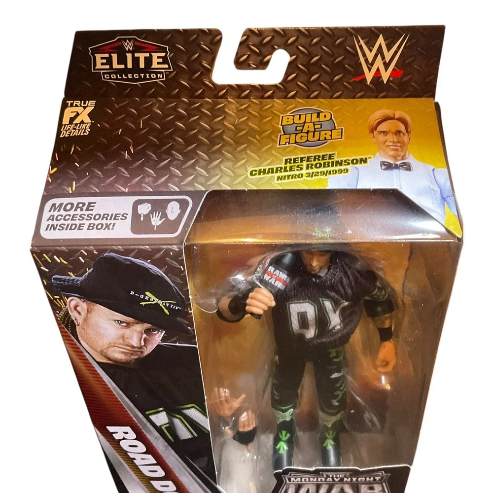 WWE Elite Monday Night War Greatest Hits Road Dogg DX Action Figure BAF In Hand